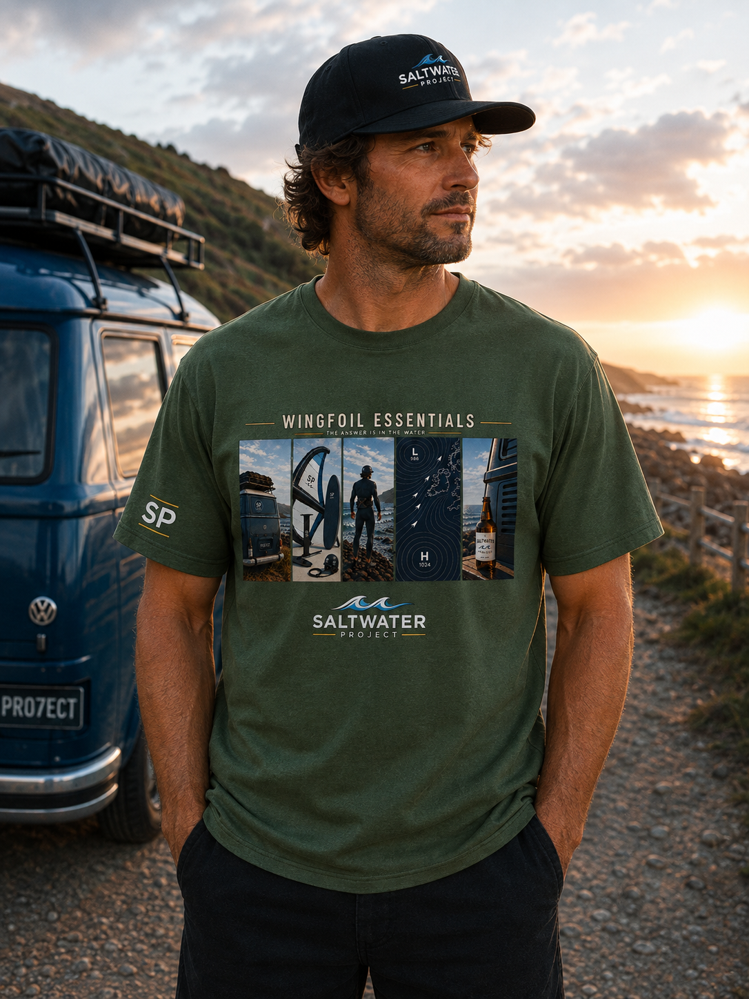 Wingfoil Essentials Dark T's