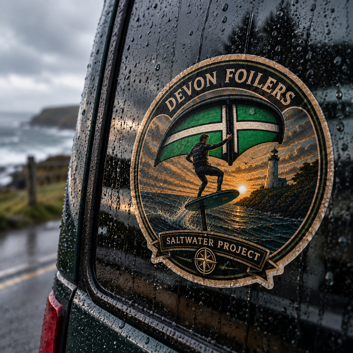Devon Foilers Sticker